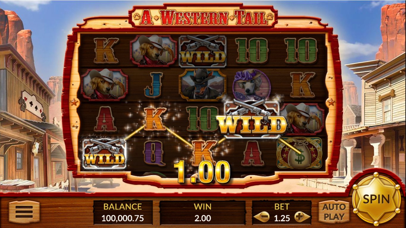A Western Tail Slot Demo Image