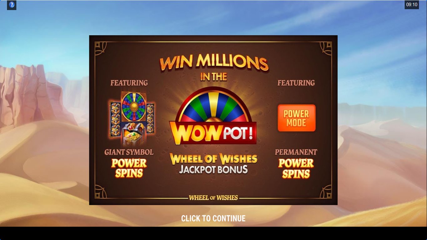 Wheel of Wishes Slot Demo Image