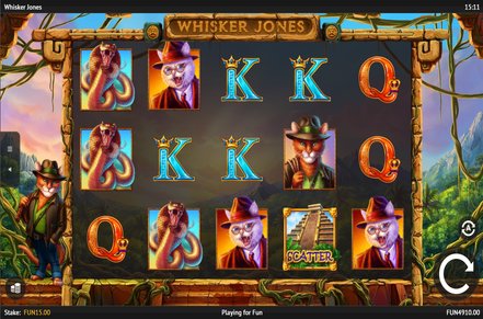 Whisker Jones Slot Logo