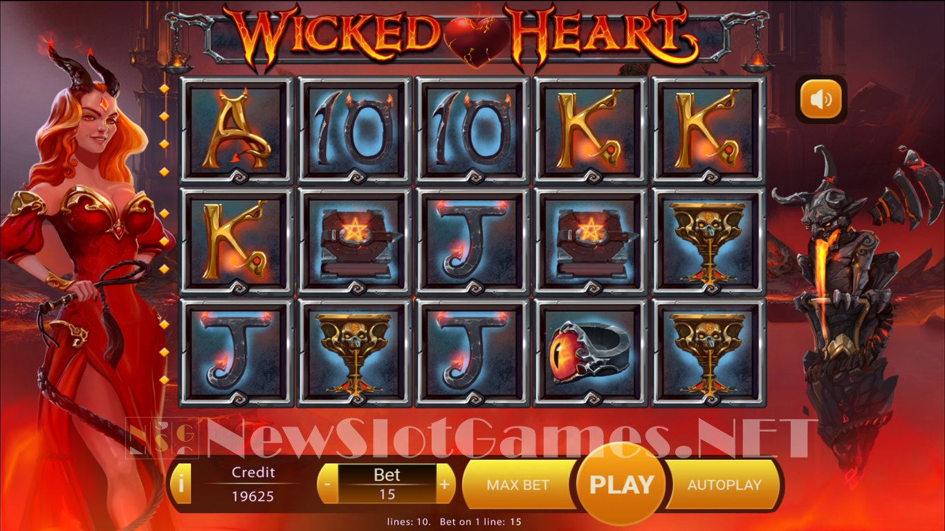 Wicked Heart Slot Demo Image