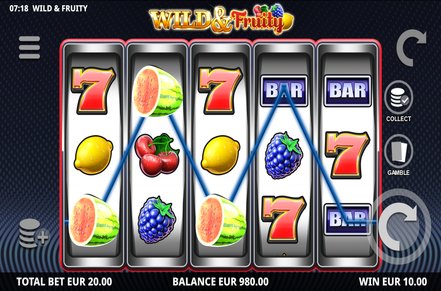 Wild & Fruity Slot Logo