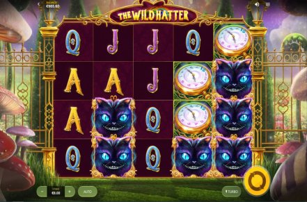 The Wild Hatter Slot Logo