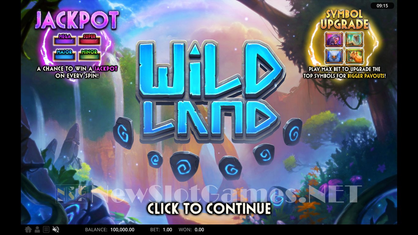Wild Land Slot Demo Image