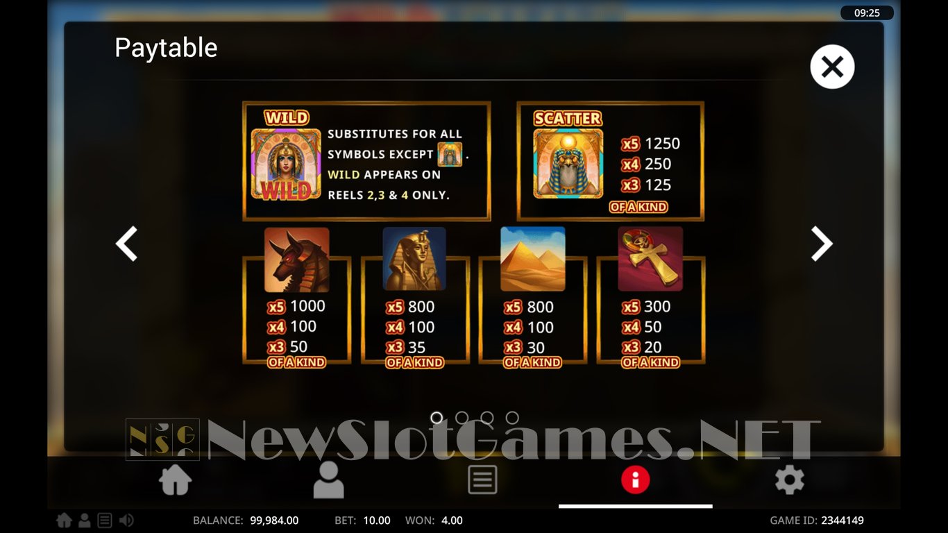 Wild Pharaoh Slot Slot Image in Demo - pic. 4