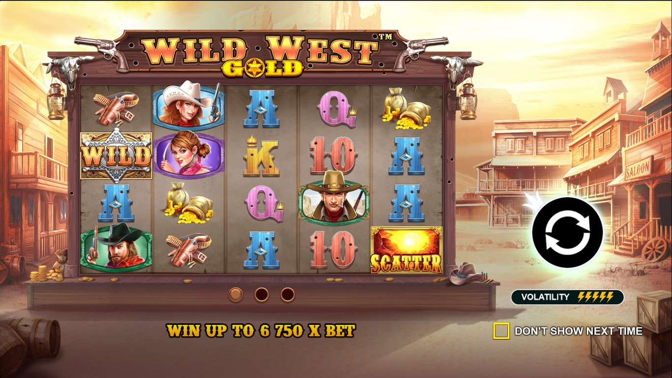 Wild West Gold Slot Demo Image