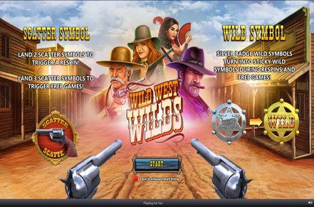 Wild West Wilds Slot Logo