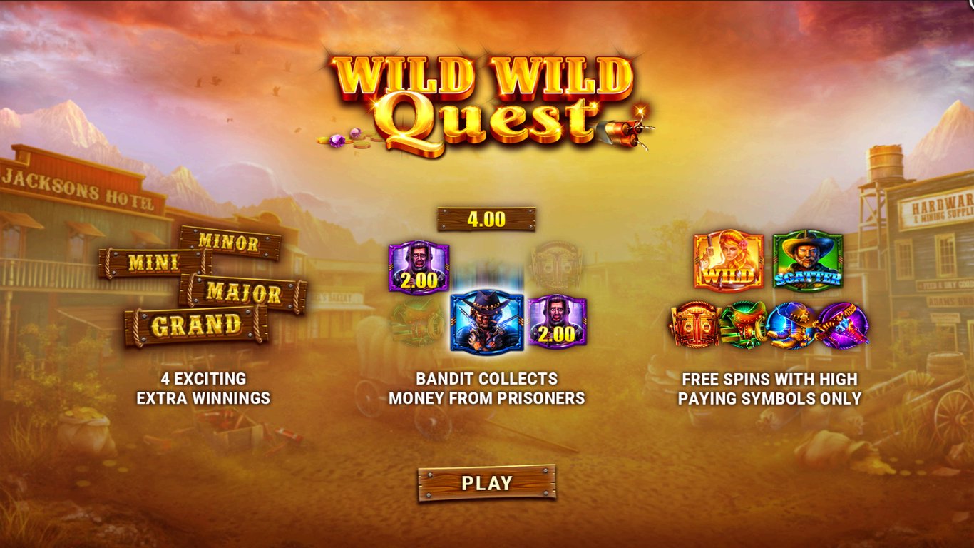 Wild Wild Quest Slot Demo Image