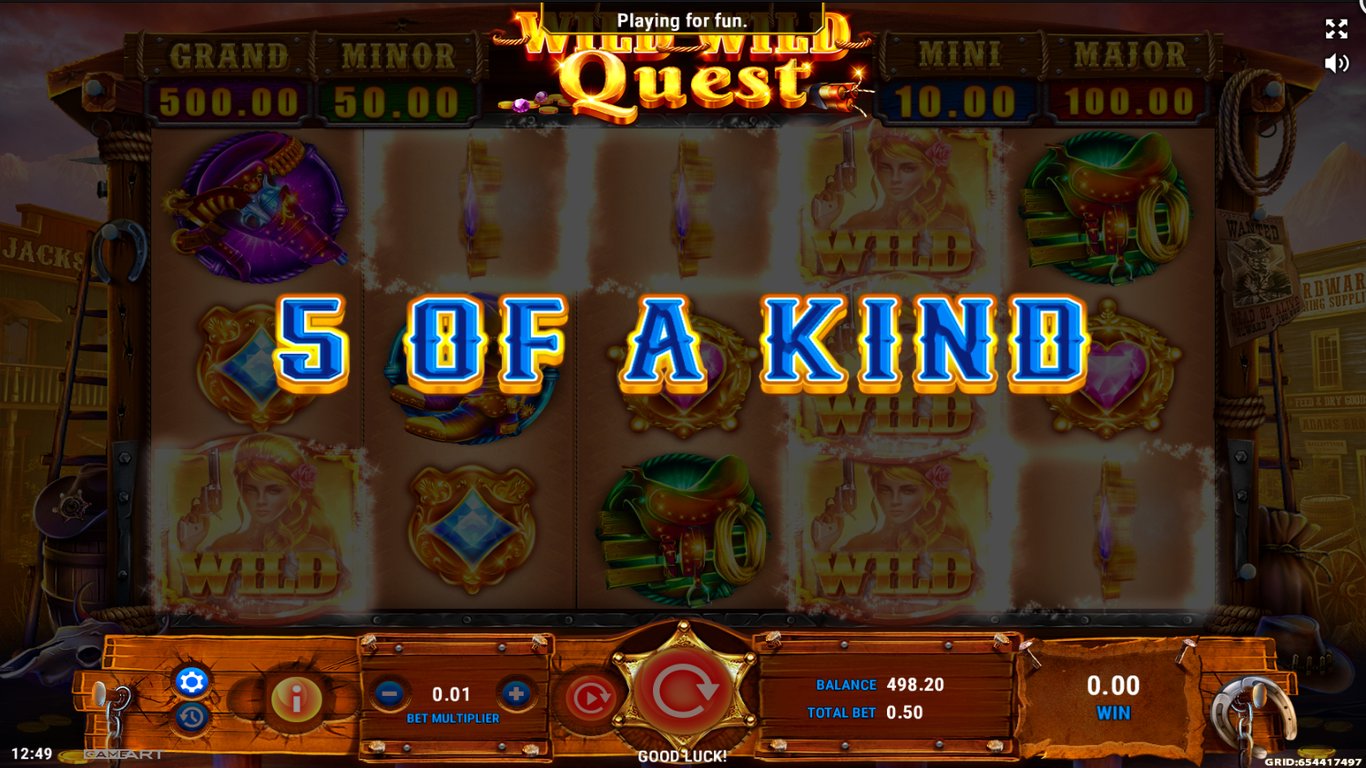 Wild Wild Quest Slot Slot Image in Demo - pic. 3