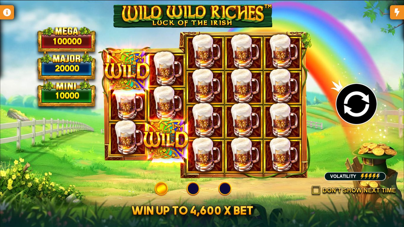 Wild Wild Riches Slot Demo Image