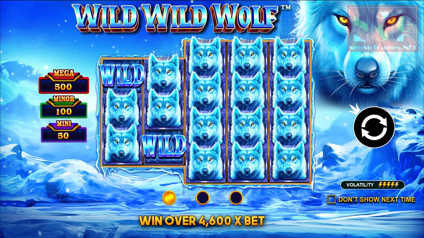 Wild Wild Wolf Slot Demo Image