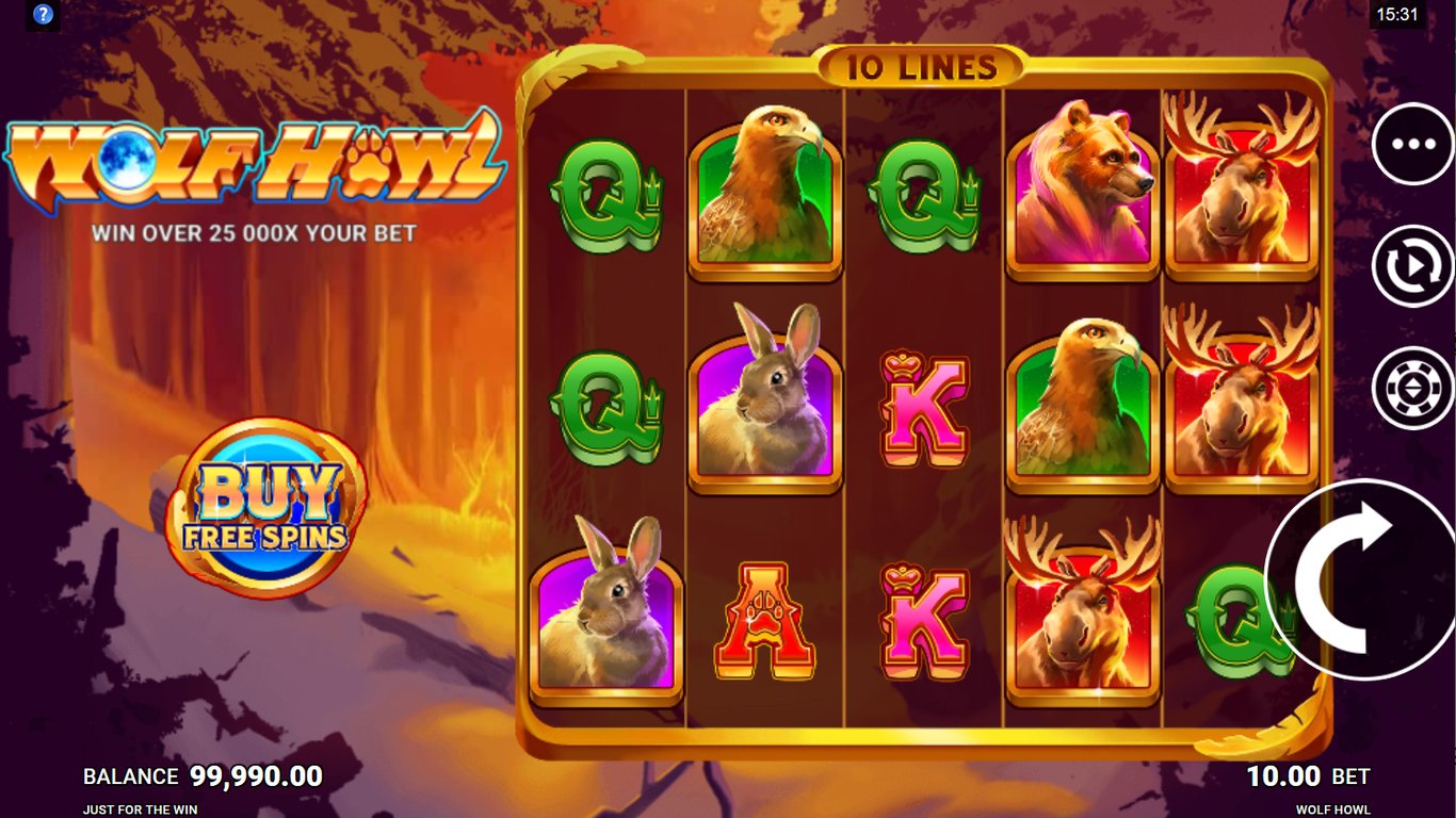 Wolf Howl Slot Demo Image