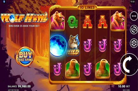 Wolf Howl Slot Icon