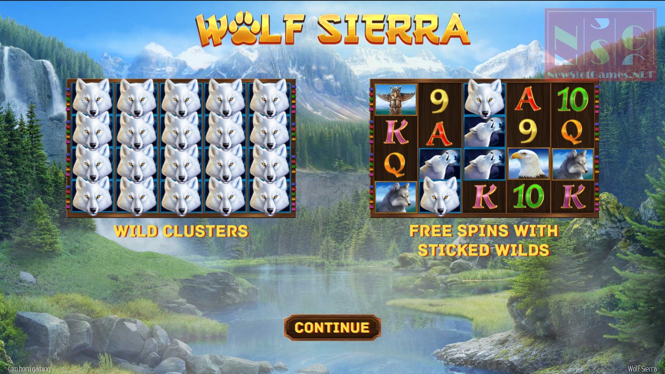 Wolf Sierra Slot Demo Image