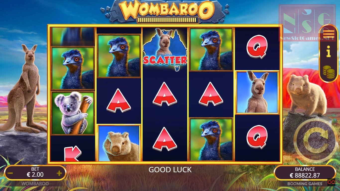 Wombaroo Slot Demo Image