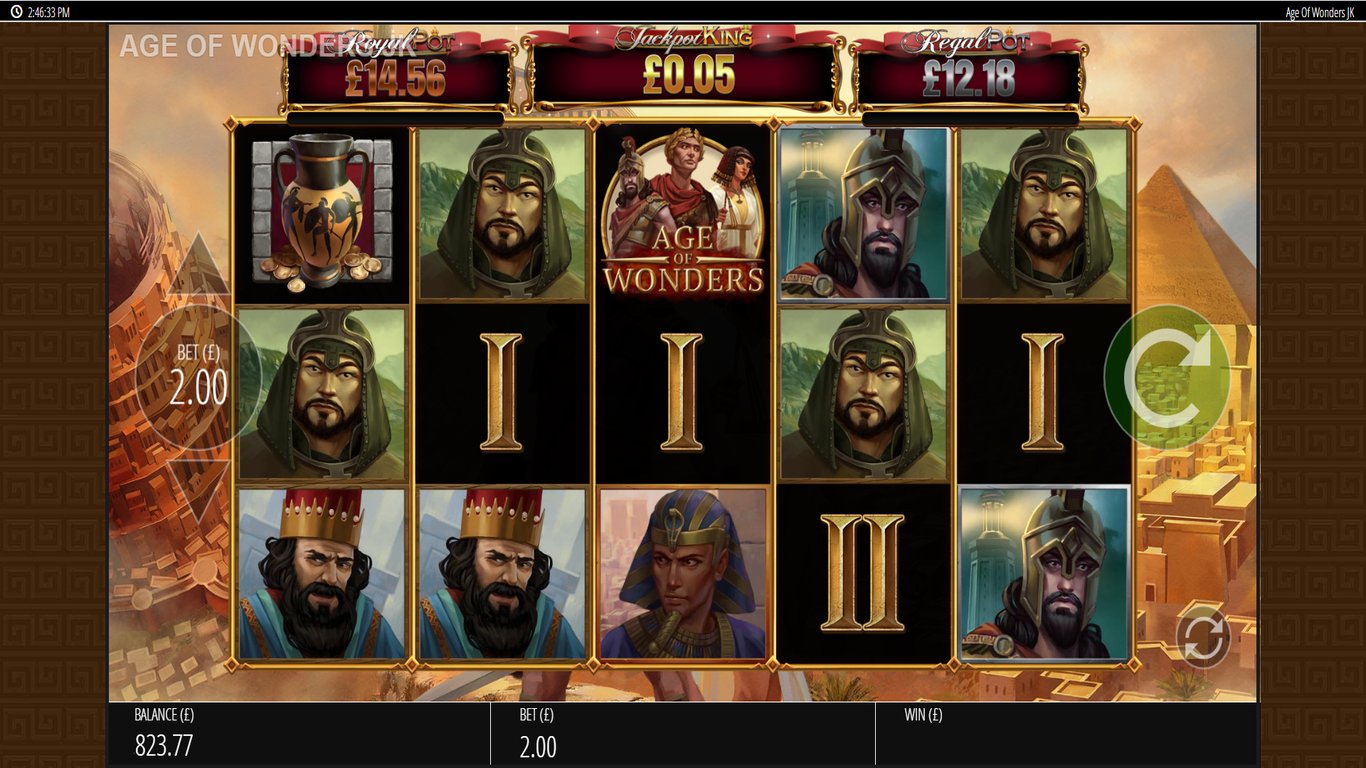 Wonder of Ages Slot Demo Image