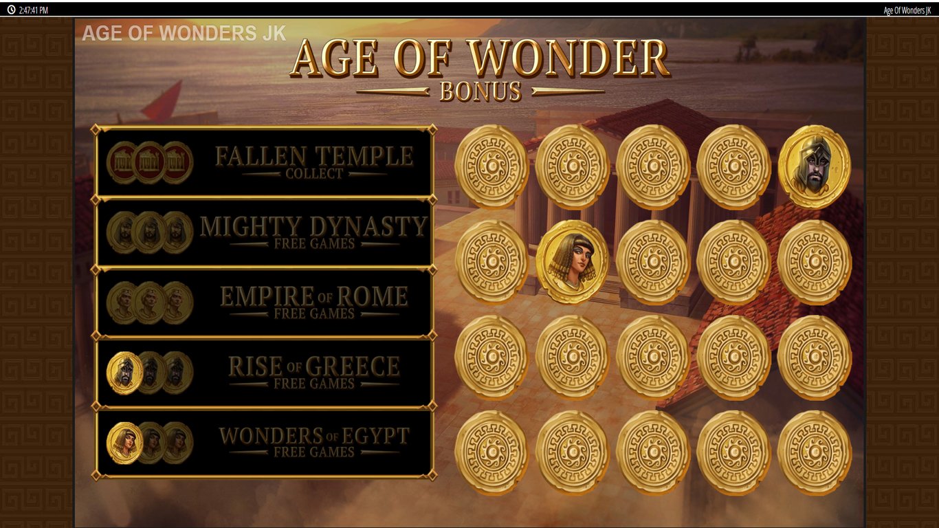 Wonder of Ages Slot Slot Image in Demo - pic. 3