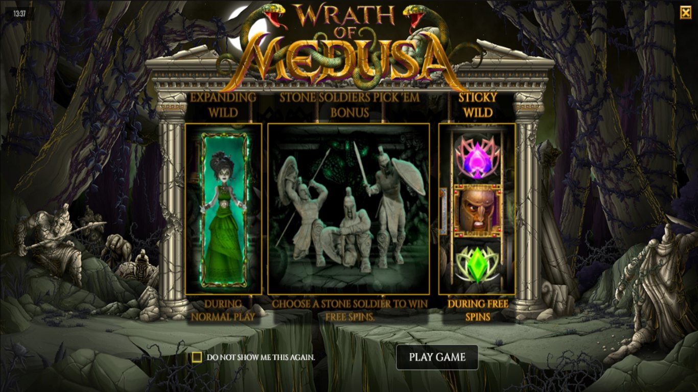 Wrath of Medusa Slot Demo Image