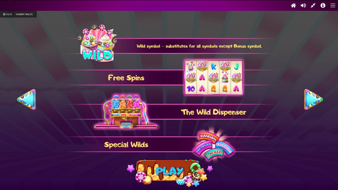 Yummy Wilds Slot Demo Image