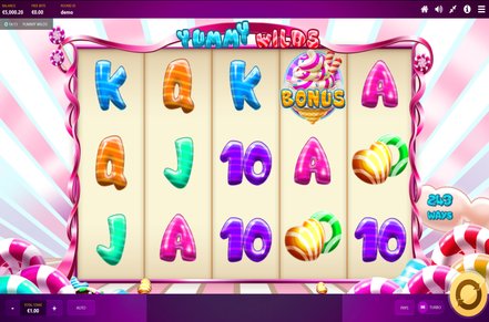 Yummy Wilds Slot Logo