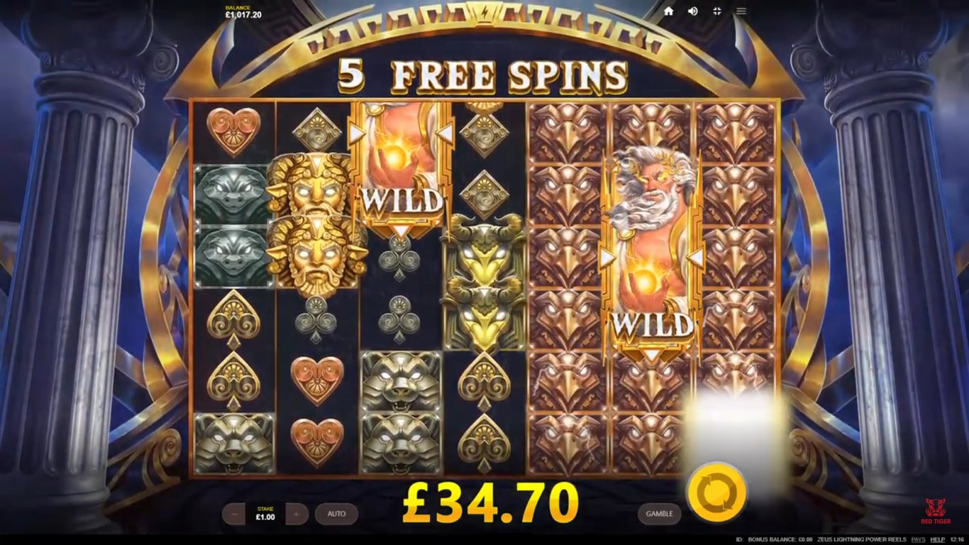 Zeus Lightning Power Reels Slot Slot Image in Demo - pic. 2