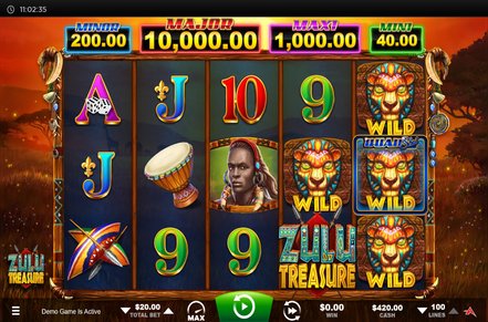 Zulu Treasure Slot Icon