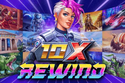 10x Rewind Slot Logo