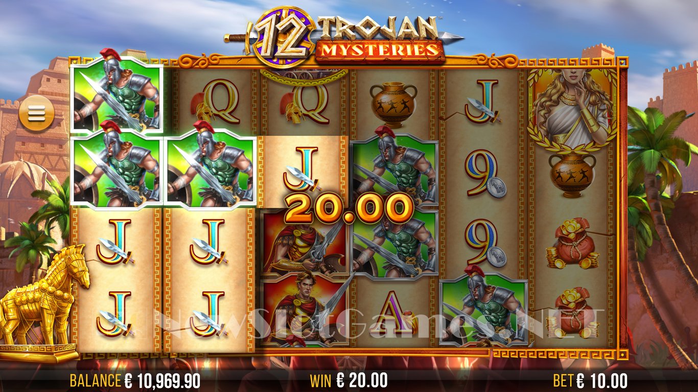 12 Trojan Mysteries Slot Slot Image in Demo - pic. 2