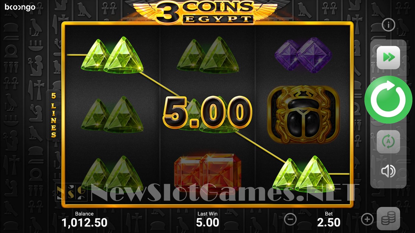 3 Coins: Egypt Slot Slot Image in Demo - pic. 10