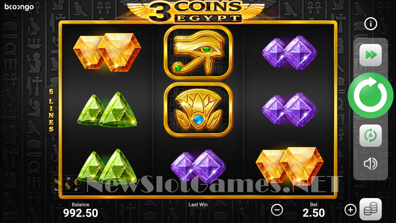 3 Coins: Egypt Slot Slot Image in Demo - pic. 3