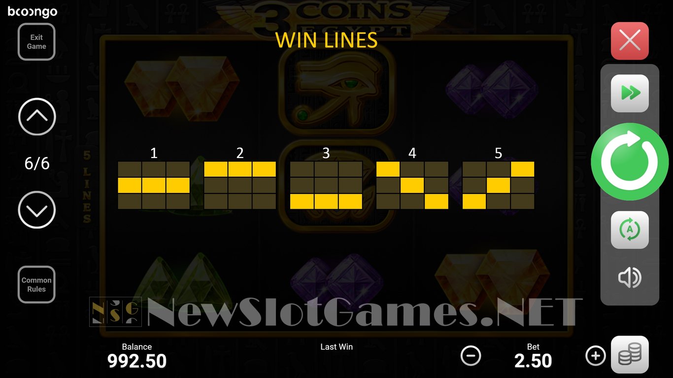 3 Coins: Egypt Slot Slot Image in Demo - pic. 7
