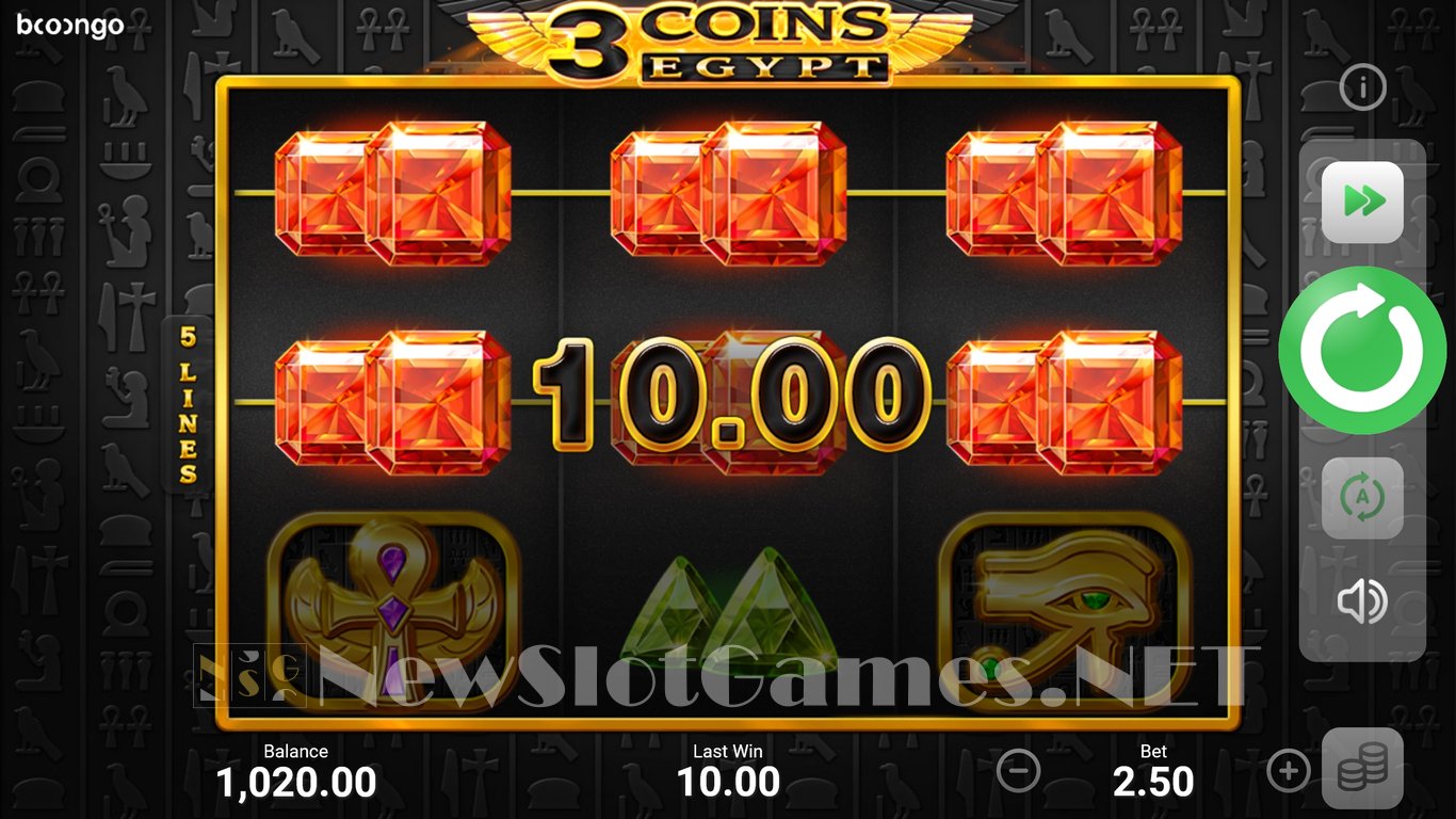 3 Coins: Egypt Slot Slot Image in Demo - pic. 9
