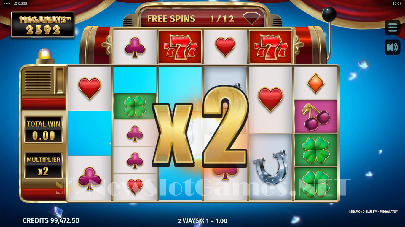4 Diamond Blues Megaways Slot Slot Image in Demo - pic. 12