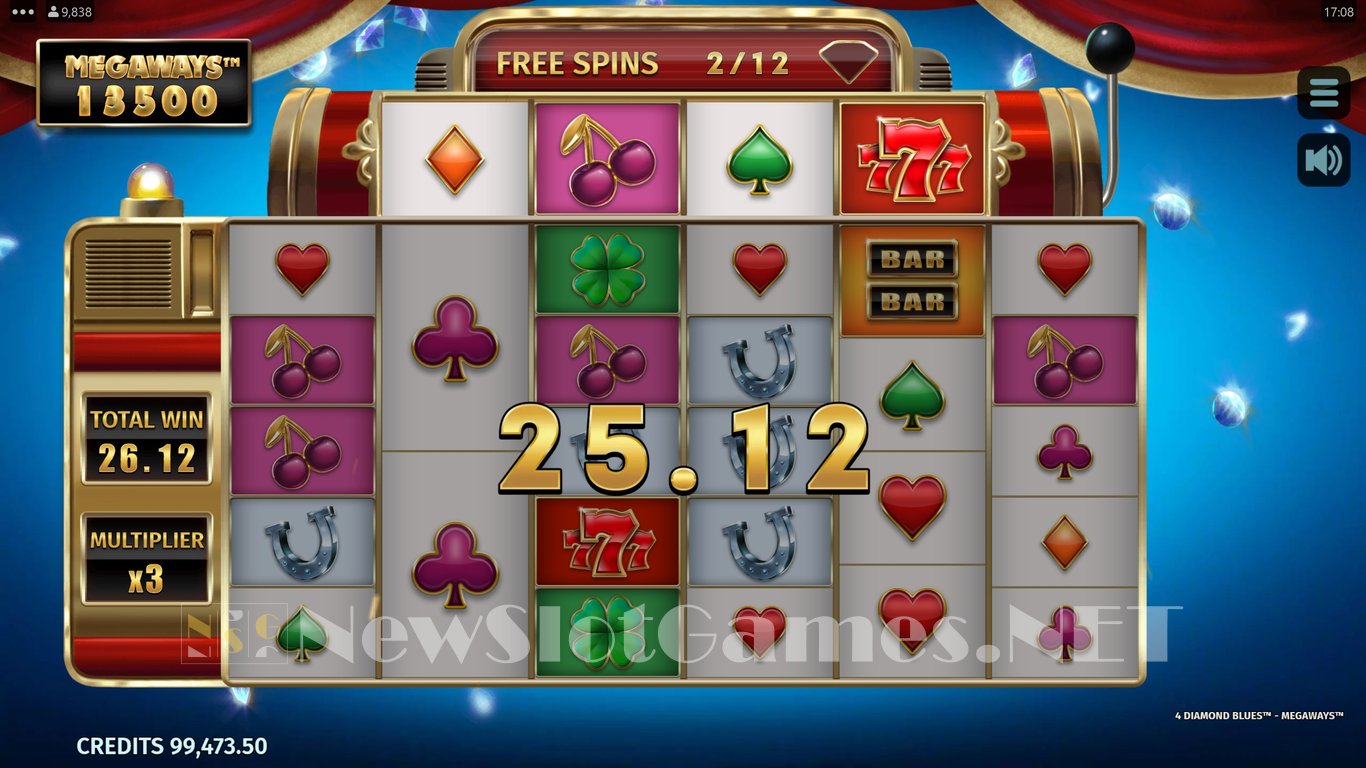 4 Diamond Blues Megaways Slot Slot Image in Demo - pic. 13