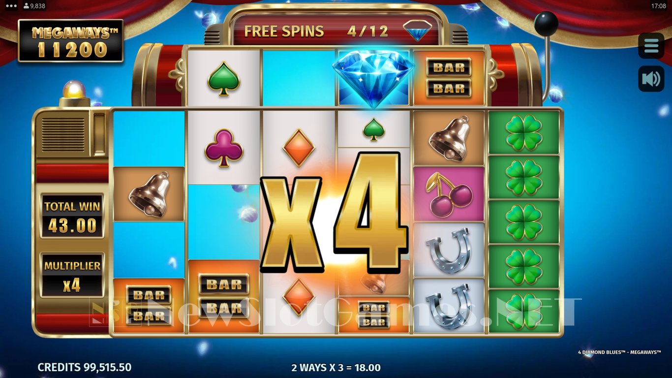 4 Diamond Blues Megaways Slot Slot Image in Demo - pic. 14