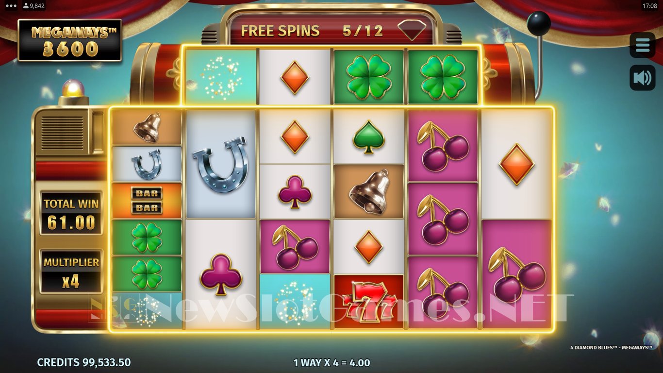 4 Diamond Blues Megaways Slot Slot Image in Demo - pic. 15