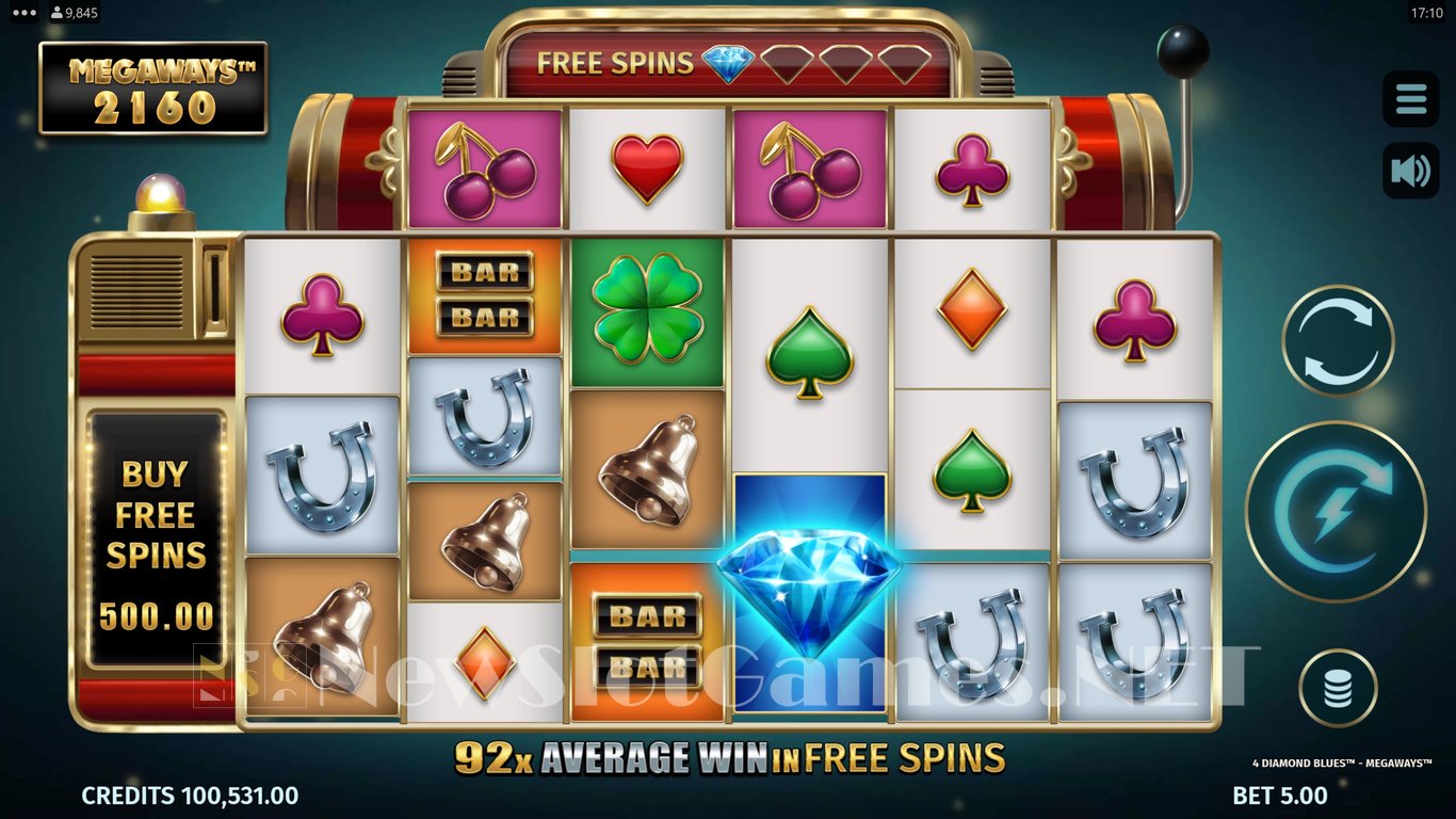 4 Diamond Blues Megaways Slot Slot Image in Demo - pic. 19