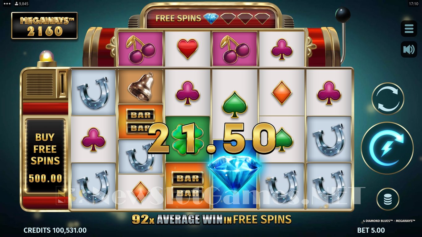 4 Diamond Blues Megaways Slot Slot Image in Demo - pic. 20