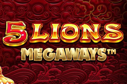 5 Lions Megaways Slot Logo