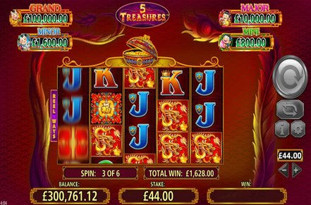 5 Treasures Slot Icon