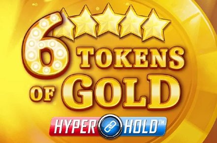 6 Tokens of Gold Slot Logo