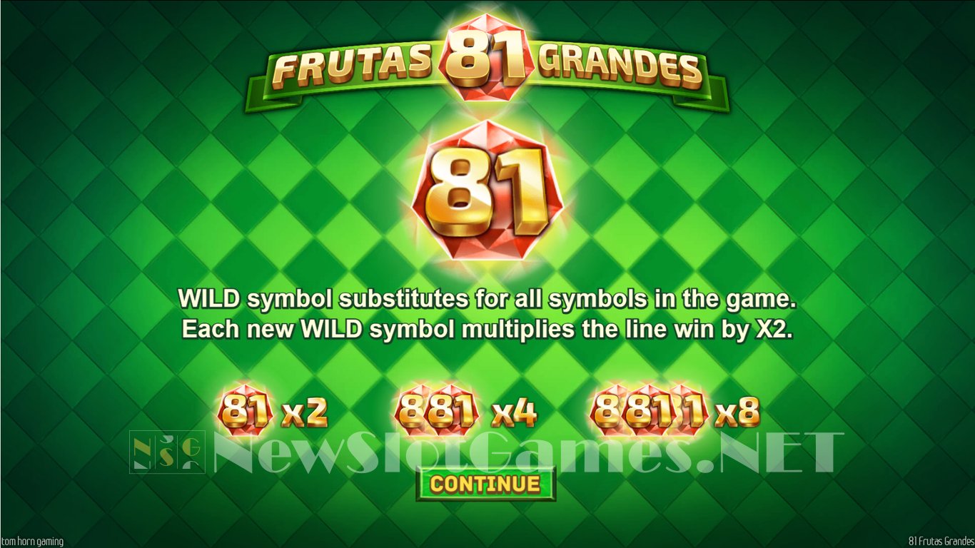 81 Frutas Grandes Slot Demo Image
