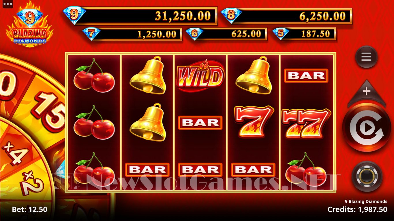 9 Blazing Diamonds Slot Slot Image in Demo - pic. 2