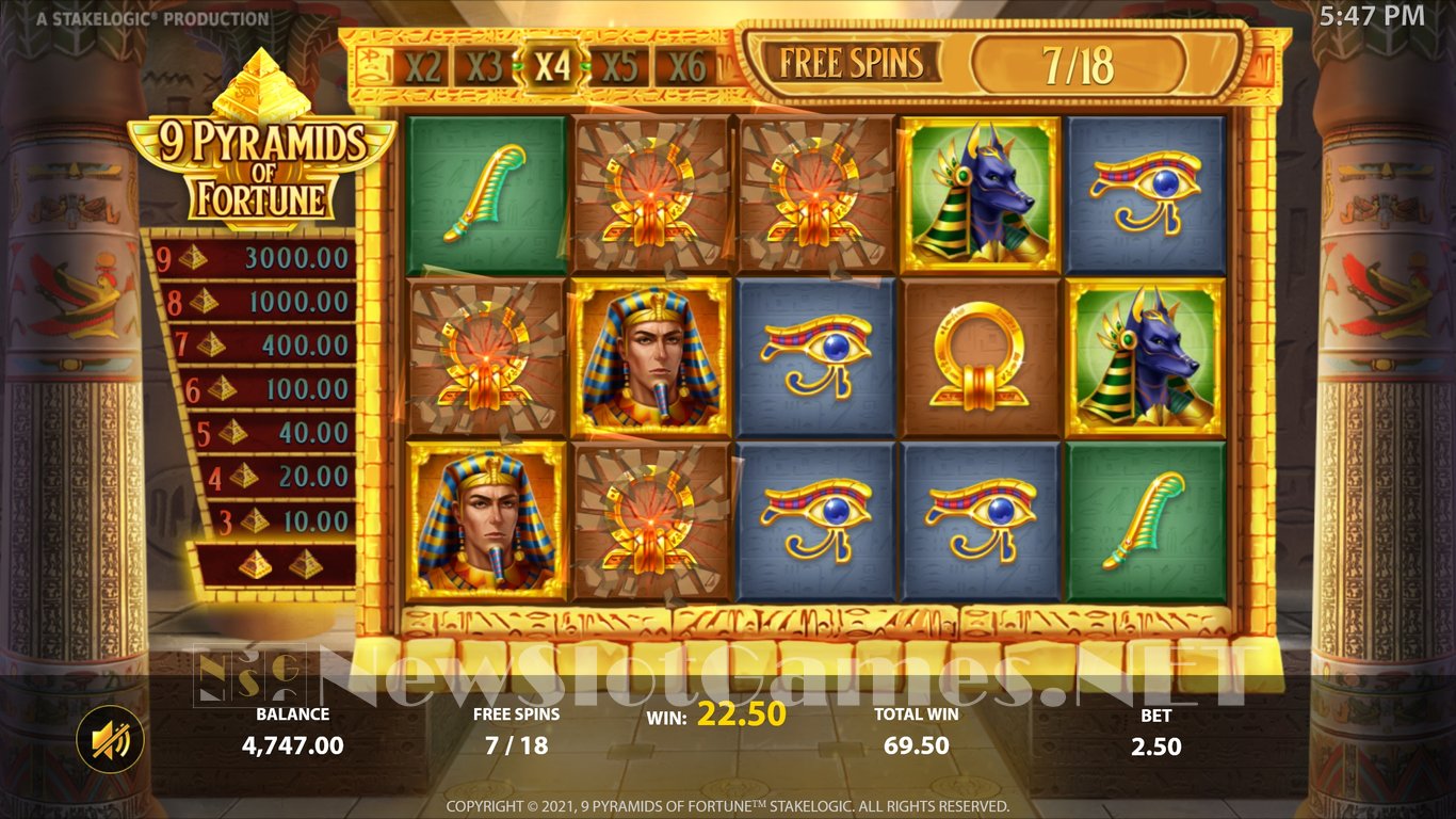 9 Pyramids of Fortune  Slot Slot Image in Demo - pic. 14