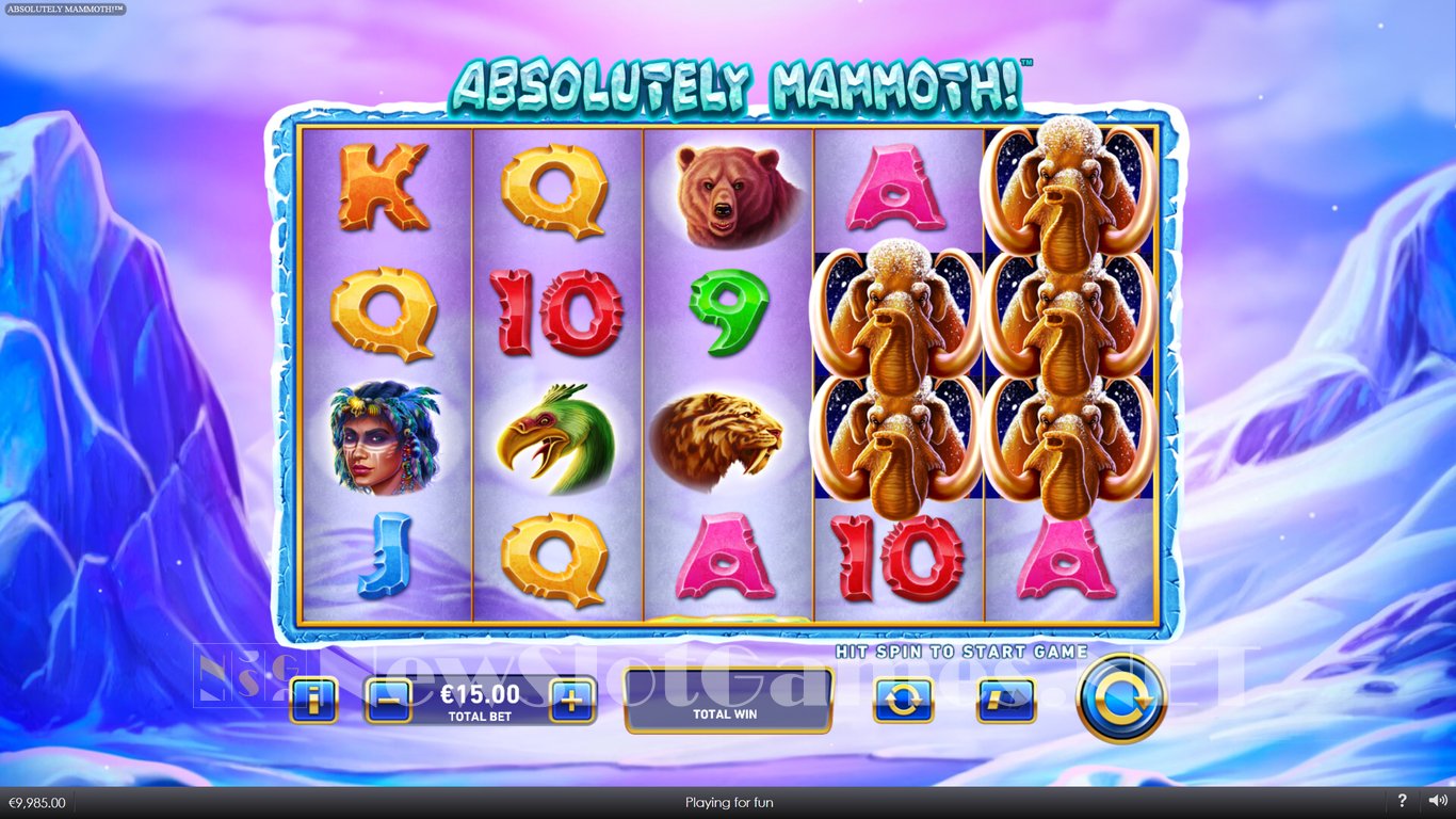 Absolutely Mammoth Slot Demo Image