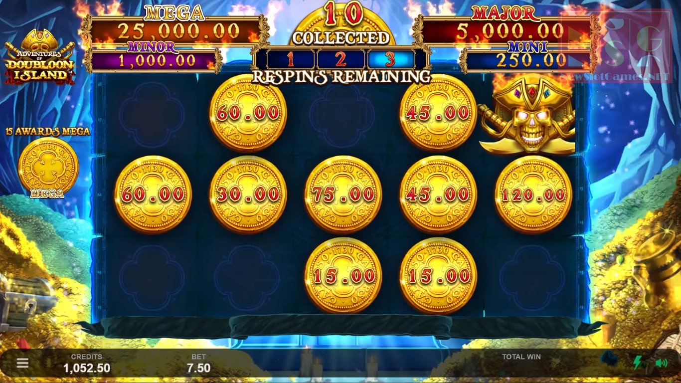 Adventures Of Doubloon Island Slot Slot Image in Demo - pic. 3