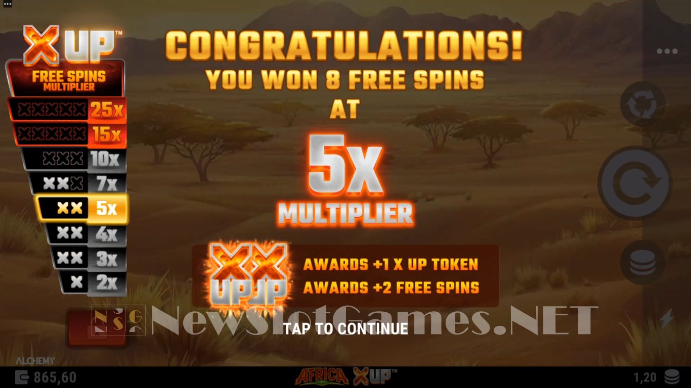 Africa X Up Slot Slot Image in Demo - pic. 2
