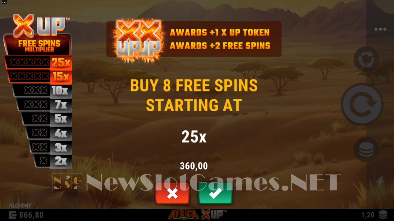 Africa X Up Slot Slot Image in Demo - pic. 5