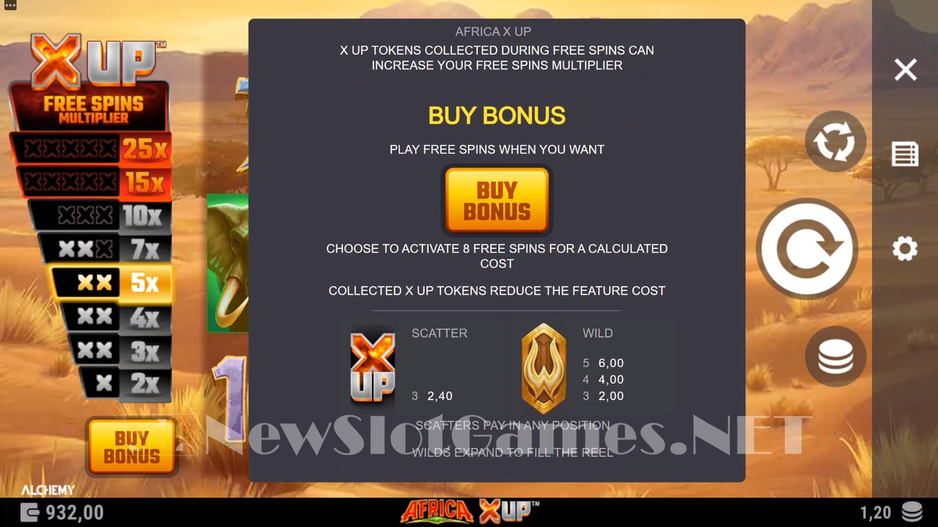 Africa X Up Slot Slot Image in Demo - pic. 7