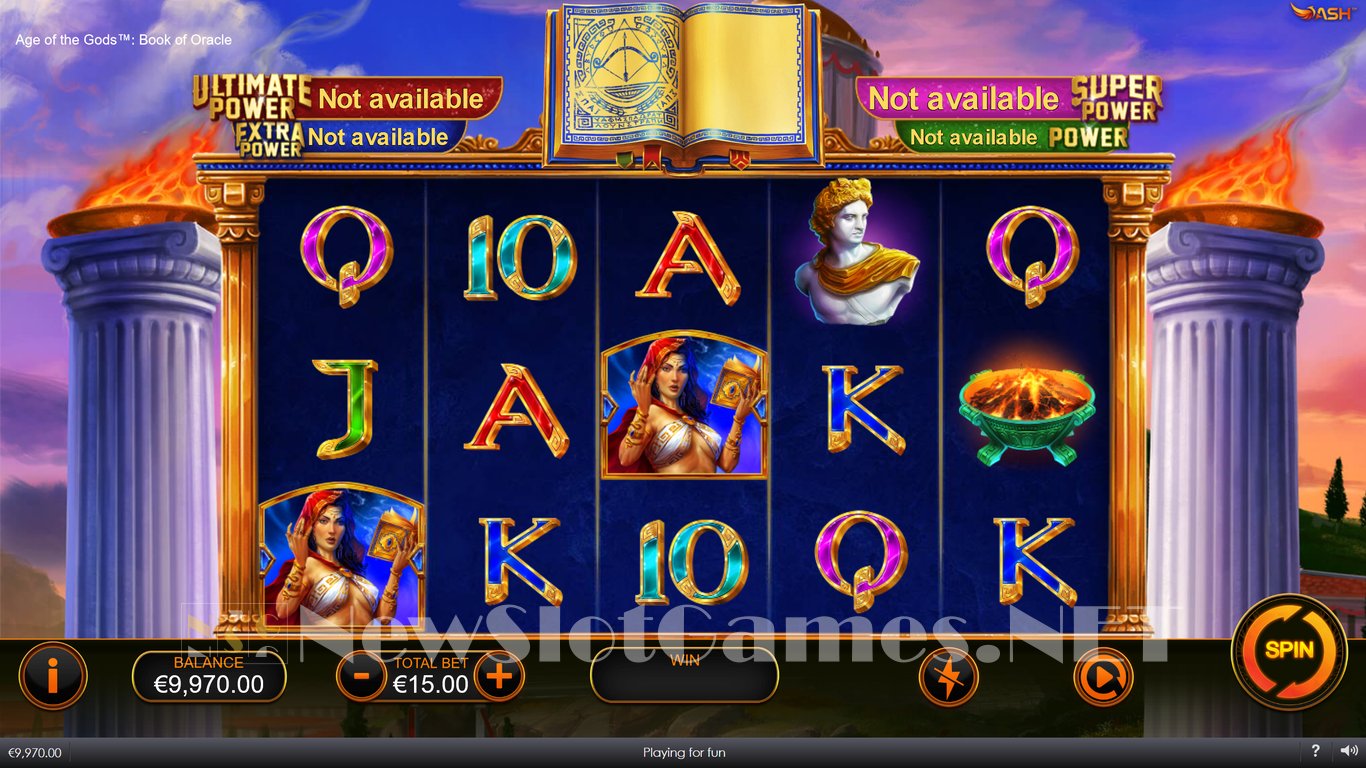 Age of the Gods: Book of Oracle Slot Slot Image in Demo - pic. 2