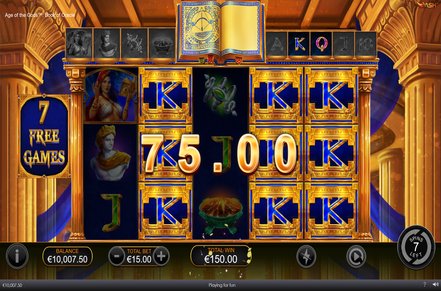 Age of the Gods: Book of Oracle Slot Logo